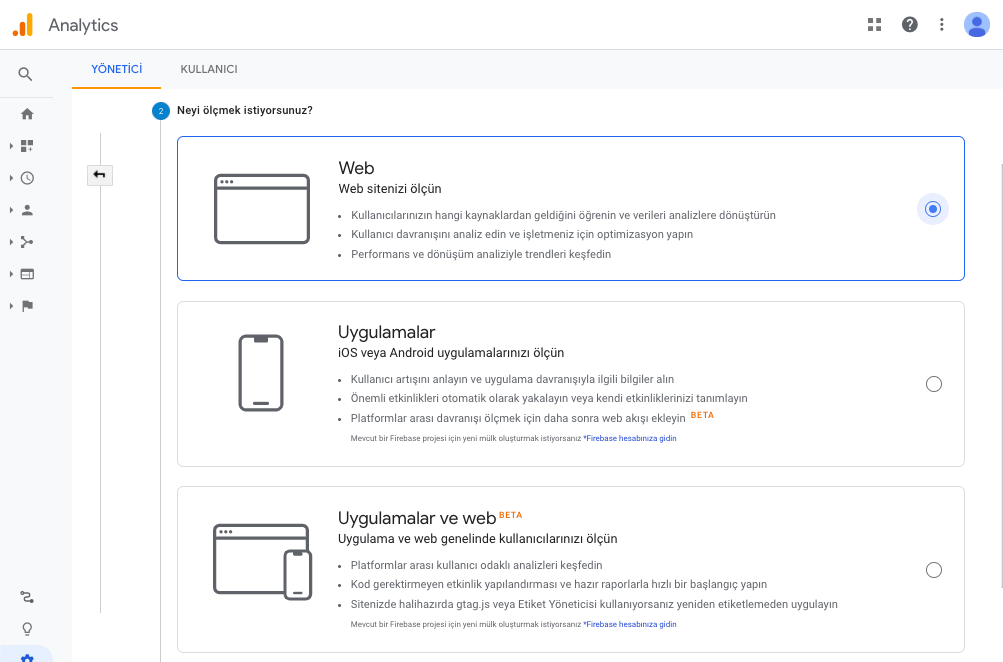 Google Analytics Hesabı Nasıl Oluşturulur?